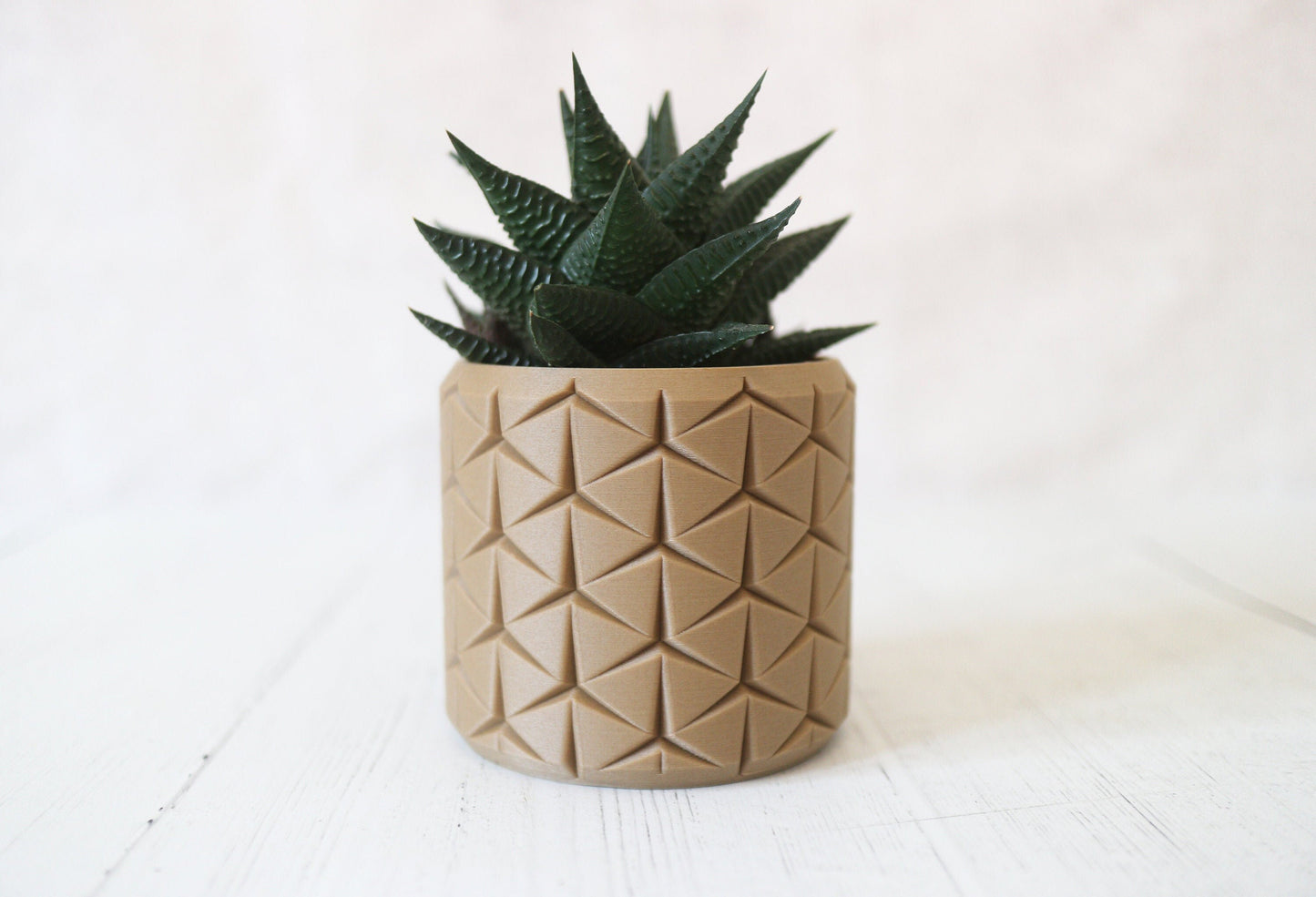 3d print wood plant pot, 3-7 inch small plant pot or large plant pot, succulent pot, plant pot indoor use, indoor succulent planter