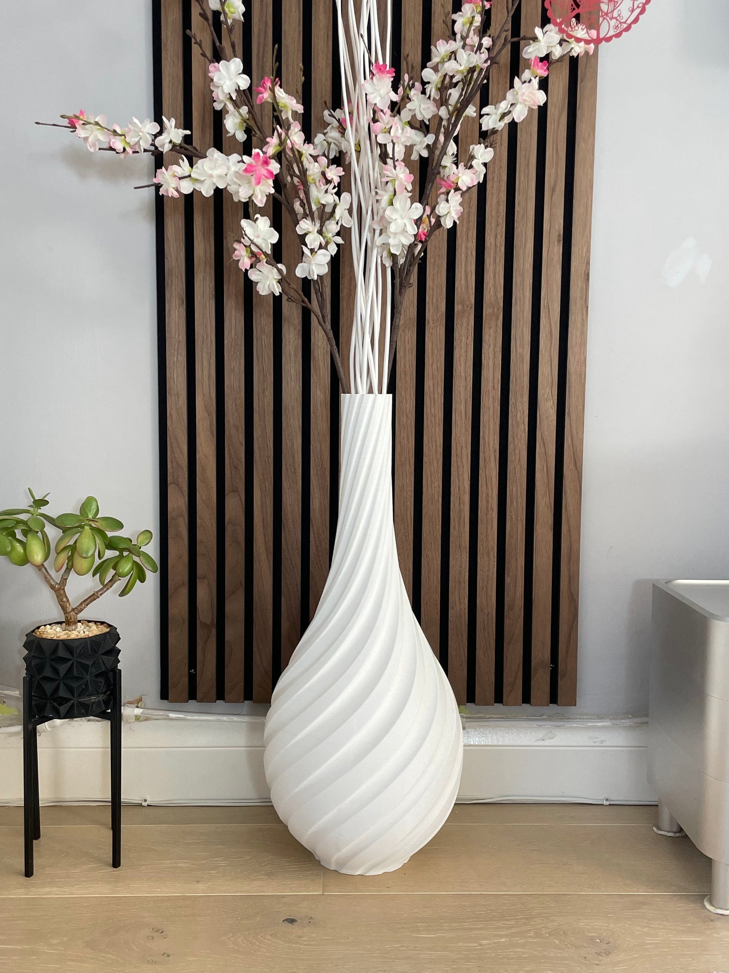 Eso-45 Vase, Weiß