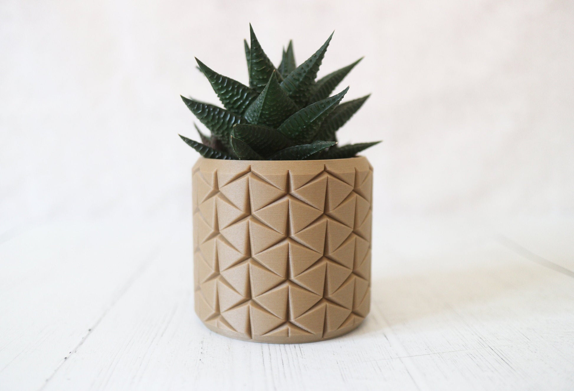 3d print wood plant pot, 3-7 inch small plant pot or large plant pot, succulent pot, plant pot indoor use, indoor succulent planter